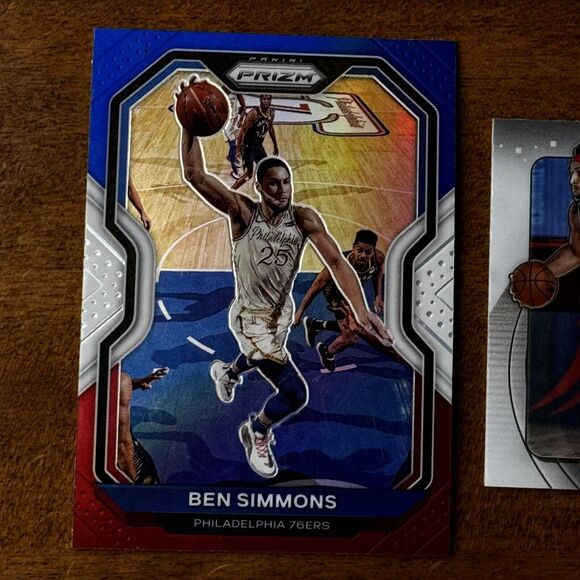 2020-21 Basketball 12 Card Lot NM Simmons Refractor Warren Bey Pink Refractor RC - Picture 2 of 13